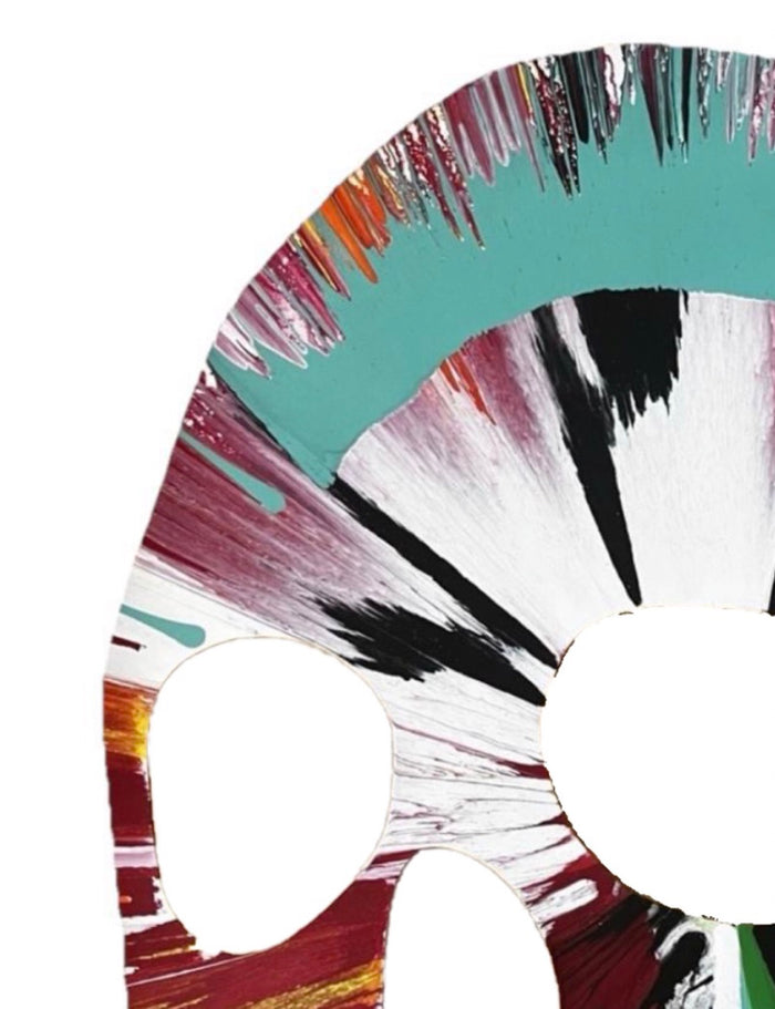 Damien Hirst, Skull Spin Painting, 2009