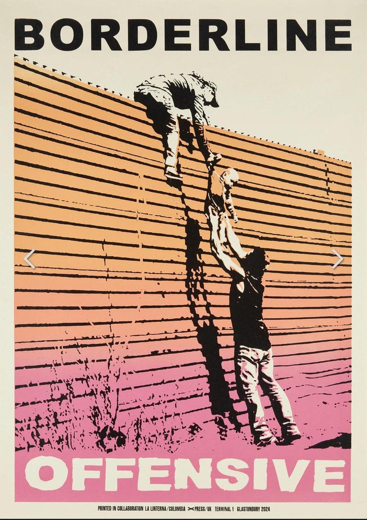 Banksy, Borderline Offensive & Terminal Set Glastonbury, 2024 prints for sale prints for sale from Smolensky Gallery