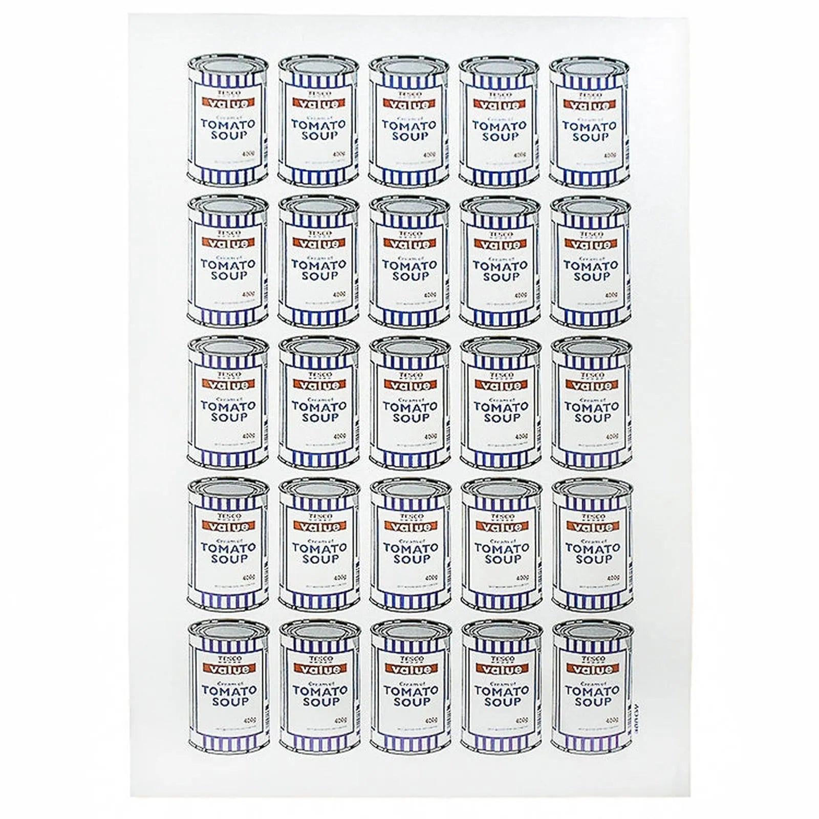 Buy Banksy Soup Can Poster | Banksy Tesco Soup Can Print For