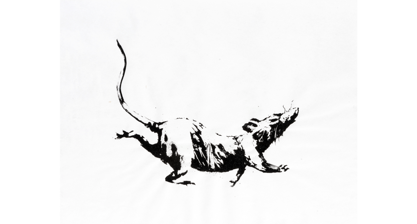 Banksy, GDP Rat, 2019 - Smolensky Gallery