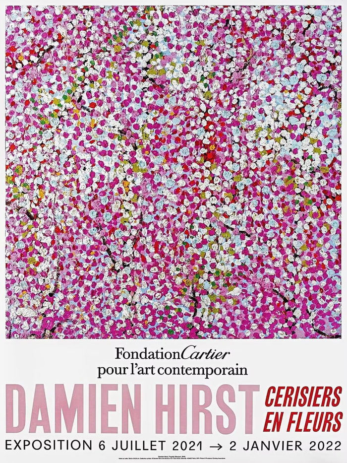 Damien Hirst, Cherry Blossoms Poster 4, 2021, art for sale from Smolensky Gallery