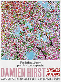 Damien Hirst, Cherry Blossoms Poster 6, 2021, art for sale from Smolensky Gallery