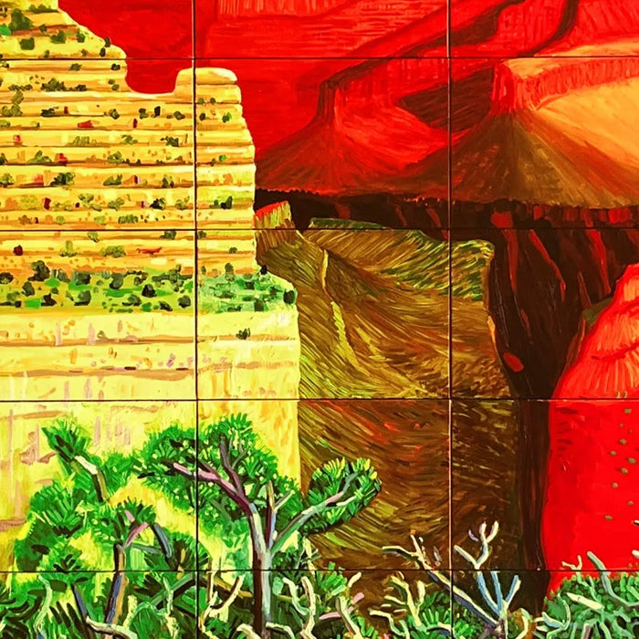 David Hockney, A Closer Grand Canyon, 2011