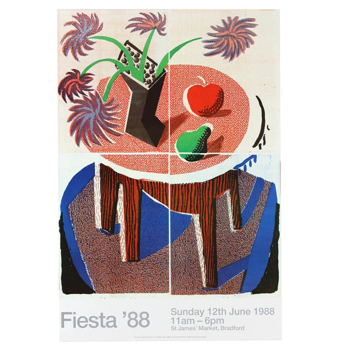 David Hockney, Fiesta, 1988