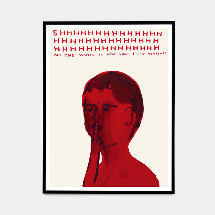 David Shrigley, Shhh, 2023