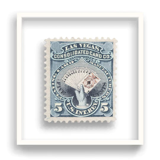 Guy Gee Art - LAS VEGAS 2 stamp art- Contemporary Art Gallery
