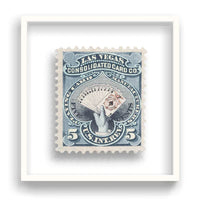 Guy Gee Art - LAS VEGAS 2 stamp art- Contemporary Art Gallery
