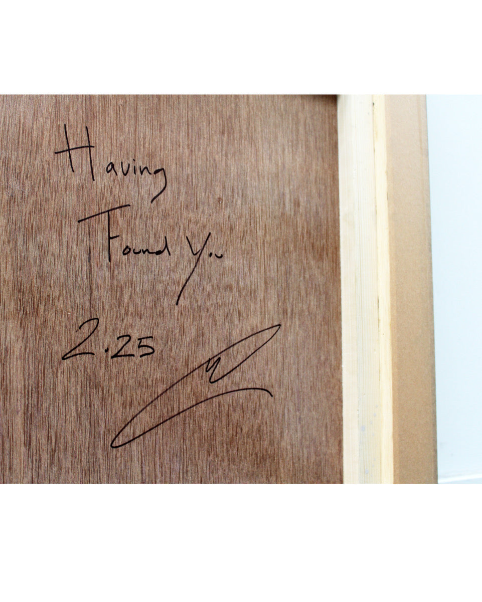 Henry Woolway, Having Found You, 2025