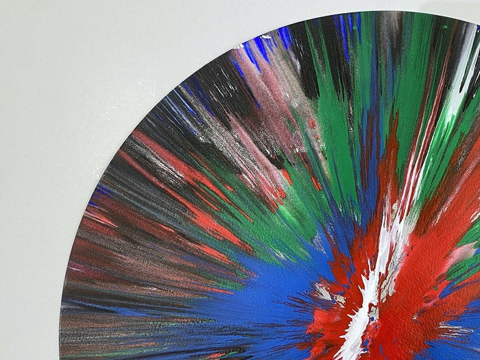 Damien Hirst, Spin Painting (Circle), 2009