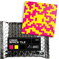 Invader, Set of Camo Space Tiles, 2024 Limited edition art for sale from Smolensky Gallery