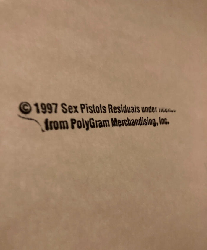 Jamie Reid, God Save The Queen (Red), 1997 limited edition punk prints for sale from Smolensky Gallery with Jamie Reid Signed