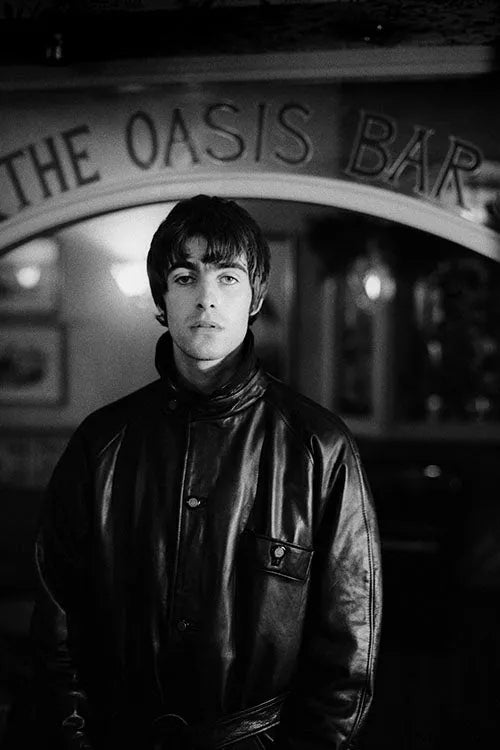 Kevin Cummins, Oasis Liam Gallagher, 1994 photograph print for sale Smolensky Gallery