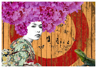 (The Trunk of Funk)Gareth Tristan Evans, Lace Cap Leicester and Iguana limited edition art for sale from Smolensky Gallery