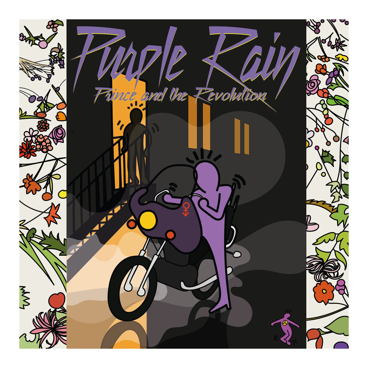 TBOY, Purple Rain mini album, art for sale from smolensky gallery