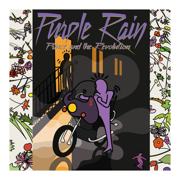 TBOY, Purple Rain mini album, art for sale from smolensky gallery