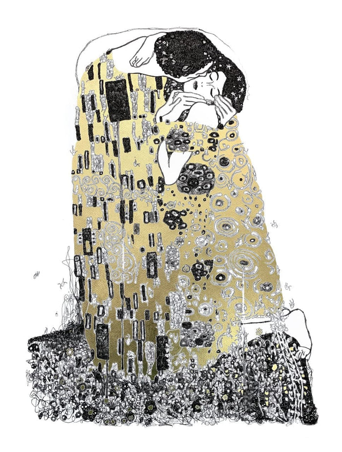 Richard Berner, The Stolen Kiss. 2024