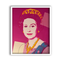 Pop art screenprint by Sunday B Morning (Andy Warhol) Sunday B. Morning (Andy Warhol), 336 Queen Elizabeth II – collectible contemporary artwork for sale from Smolensky Gallery