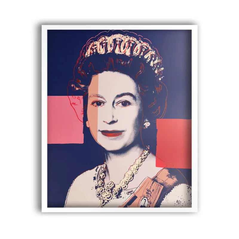 Pop art screenprint by Sunday B Morning (Andy Warhol) Sunday B. Morning (Andy Warhol), 337 Queen Elizabeth II – collectible contemporary artwork for sale from Smolensky Gallery