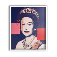 Pop art screenprint by Sunday B Morning (Andy Warhol) Sunday B. Morning (Andy Warhol), 337 Queen Elizabeth II – collectible contemporary artwork for sale from Smolensky Gallery