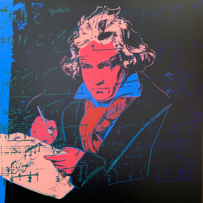 Pop art screenprint by Sunday B Morning (Andy Warhol) Sunday B. Morning (Andy Warhol), Beethoven 392 – collectible contemporary artwork for sale from Smolensky Gallery