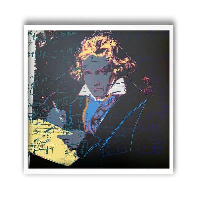 Pop art screenprint by Sunday B Morning (Andy Warhol) Sunday B. Morning (Andy Warhol), Beethoven 393 – collectible contemporary artwork for sale from Smolensky Gallery