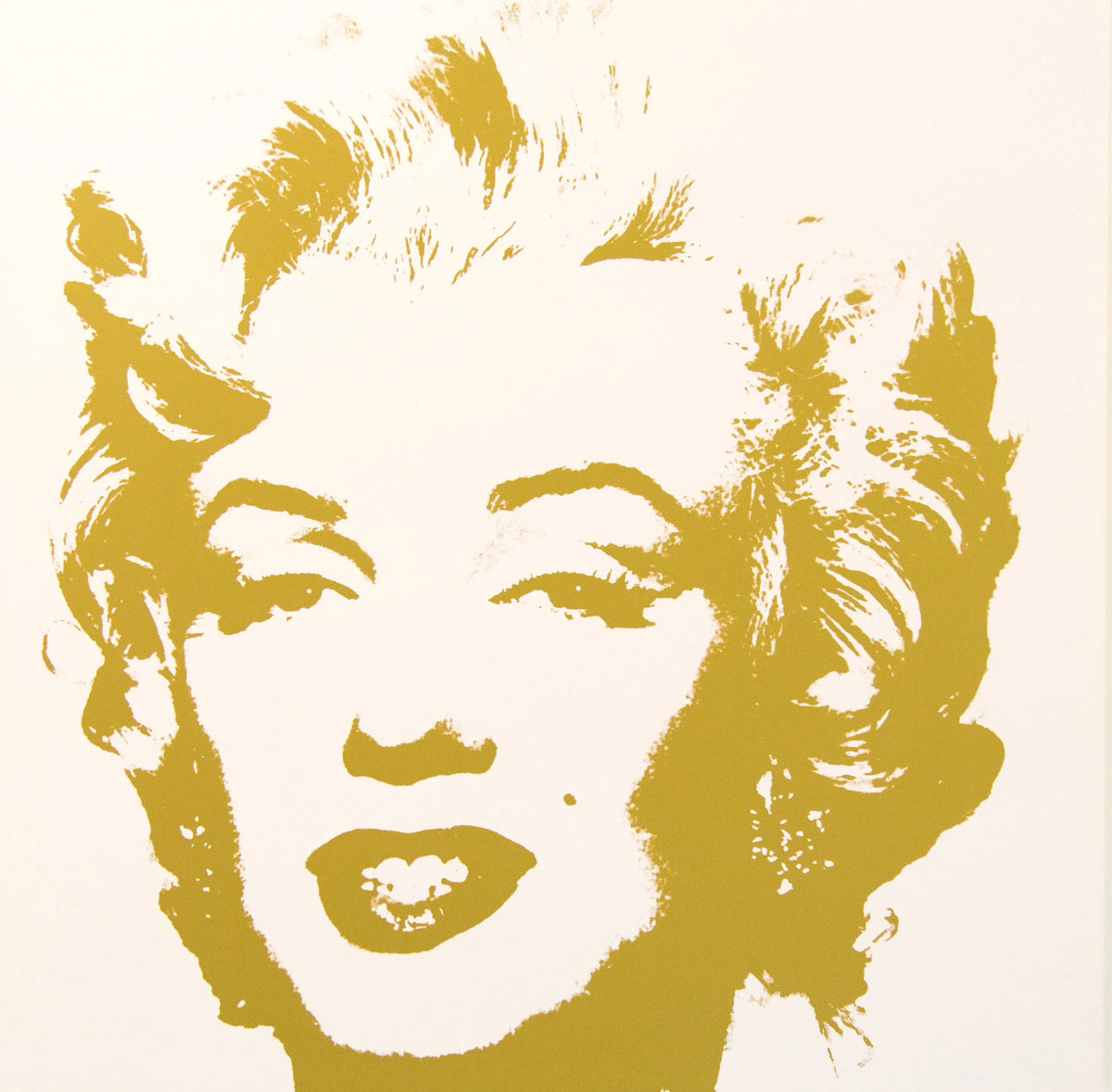 Pop art screenprint by Sunday B Morning (Andy Warhol) Sunday B. Morning (Andy Warhol), Golden Marilyn 41 – collectible contemporary artwork for sale from Smolensky Gallery