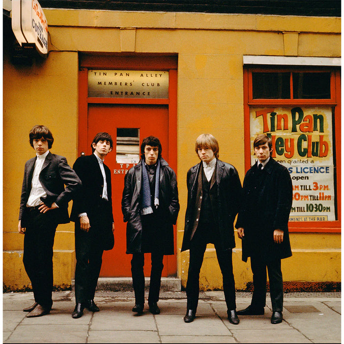 Terry O'Neill, The Rolling Stones outside Tin Pan Alley Club, 1963 Limited edition fine art photograph by Terry O'Neill, featuring iconic portrait photography of celebrities and cultural figures. Available for sale at Smolensky Gallery
