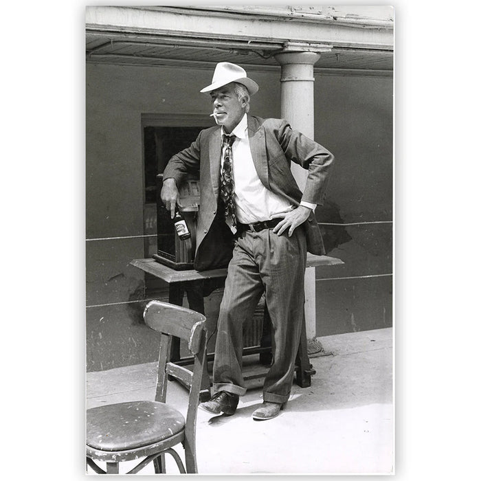 Terry O'Neill, Lee Marvin on the set of Pocket Money, 1971