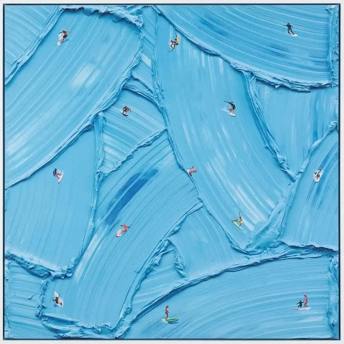Werner Bronkhorst, Blue Water High, 2025 limited edition artwork for sale, collectible contemporary art at Smolensky Gallery