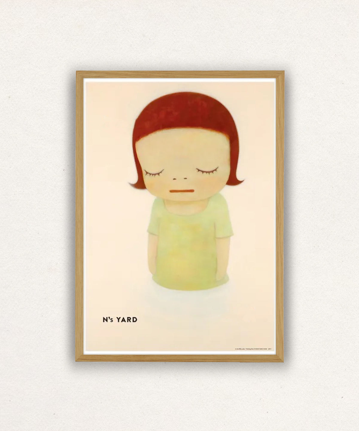 Yoshitomo Nara, In the Milky Lake Thinking One, 2021