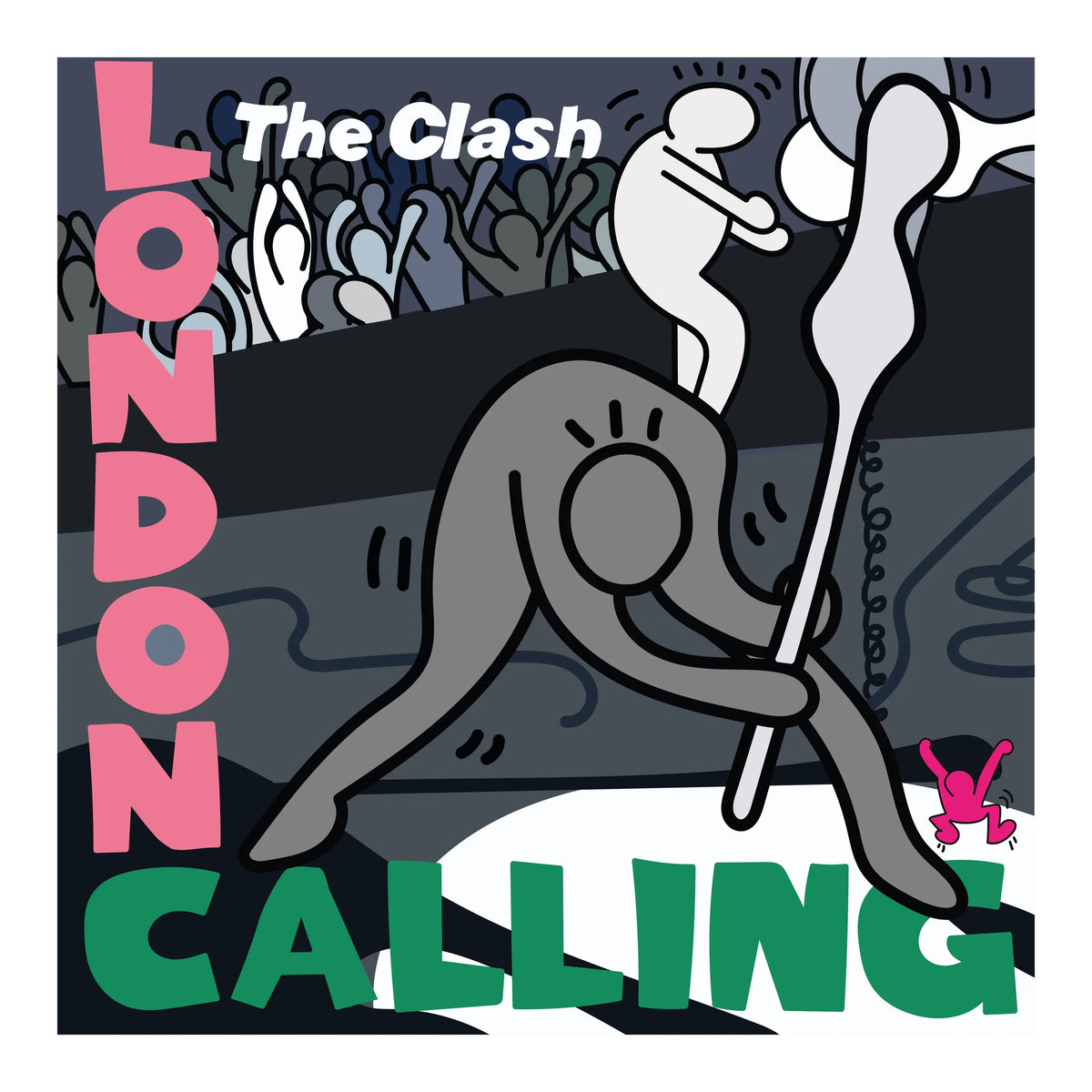 TBOY, London Calling mini album, art for sale from smolensky gallery