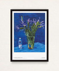 David Hockney, Iris with Evian Bottle, 2022