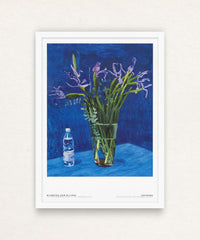 David Hockney, Iris with Evian Bottle, 2022