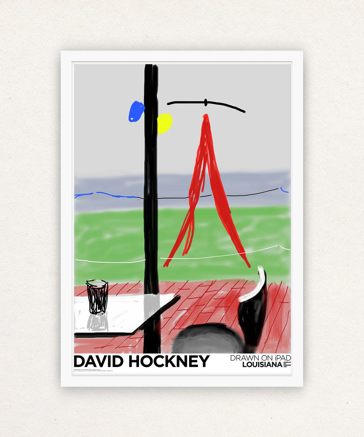 David Hockney, Me Draw on iPad, 2011