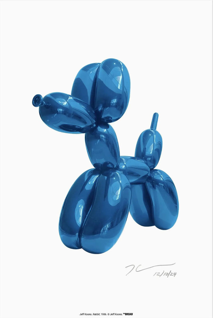 Jeff Koons, Balloon Dog (Blue), 2025