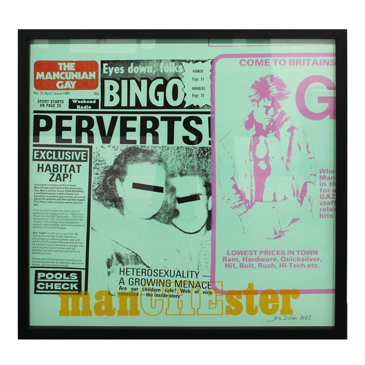 Heterosexuality - A Growing Menace (Green), 2023