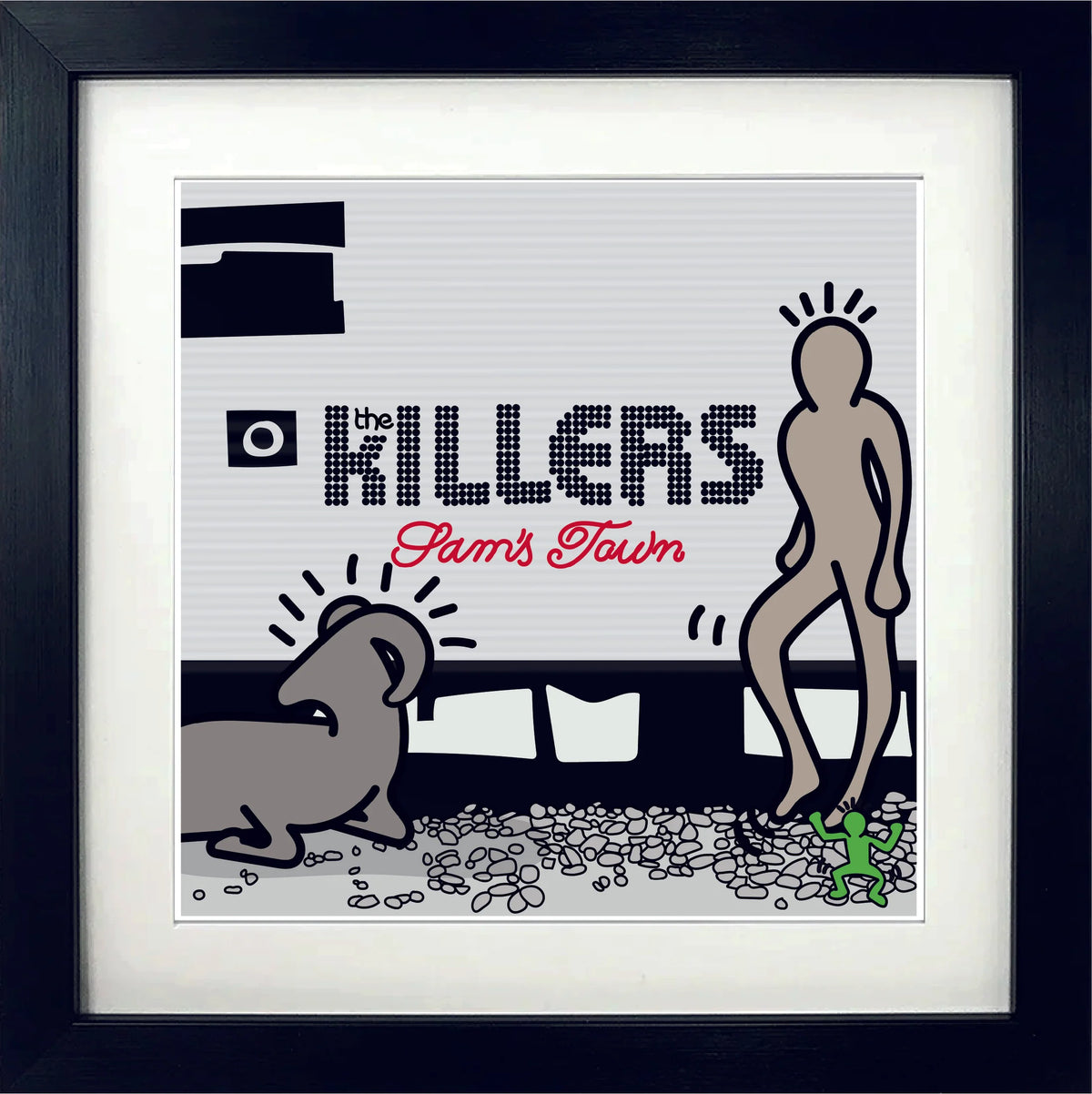 TBOY, Killers x keith Sam's Town, art for sale from Smolensky Gallery