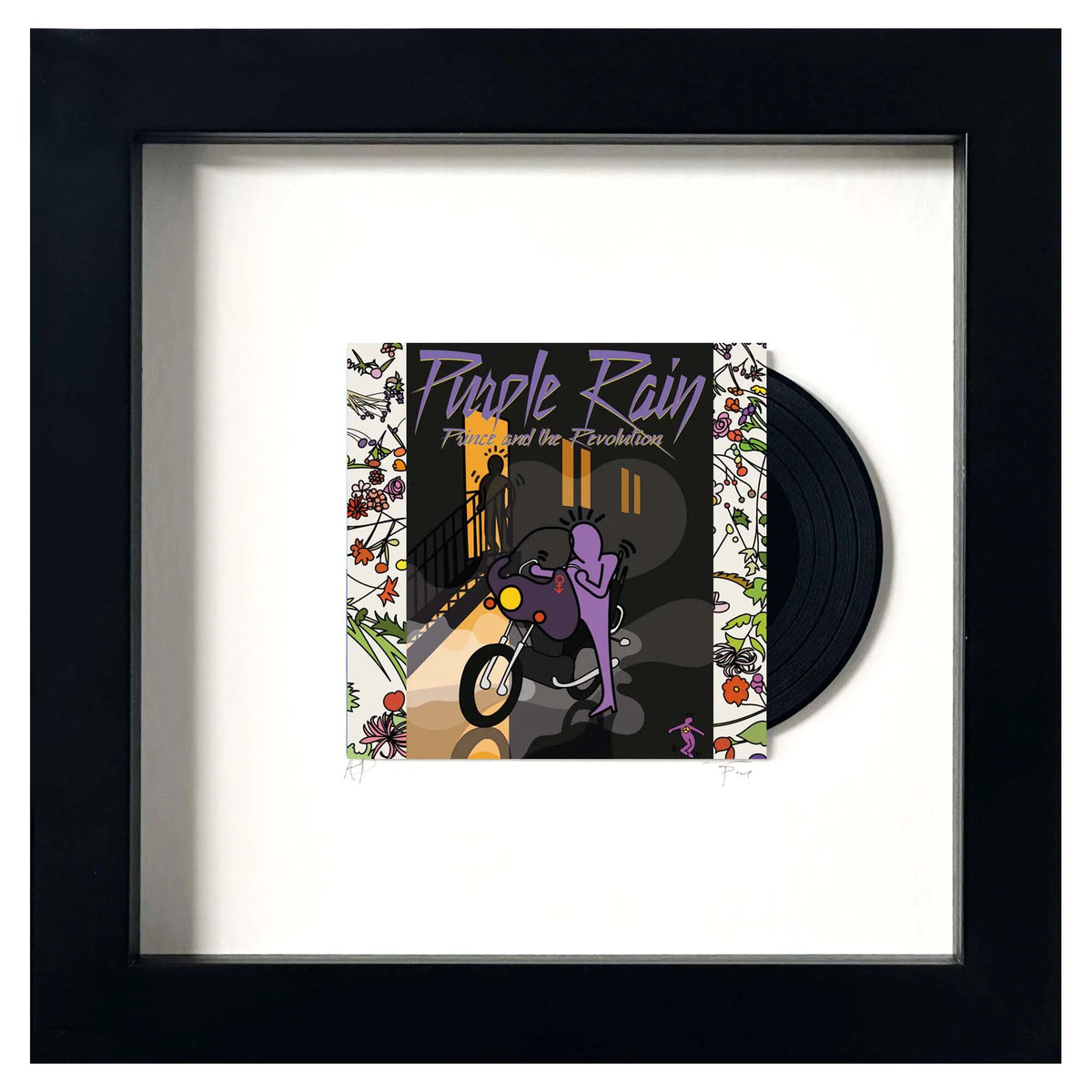 TBOY, Purple Rain mini album, art for sale from smolensky gallery