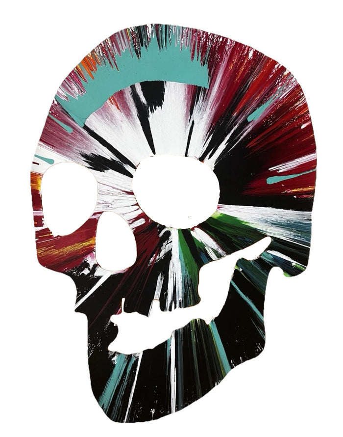 Damien Hirst, Skull Spin Painting, 2009