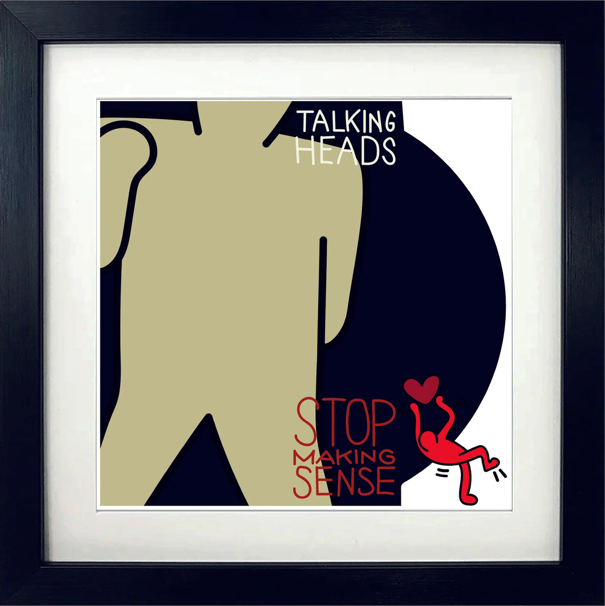 TBOY, Talking Heads stop making sense, art for sale from smolensky gallery
