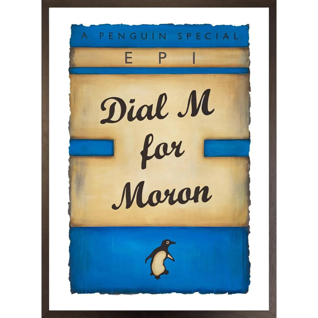 Dial M For Moron (Blue) - Smolensky Gallery
