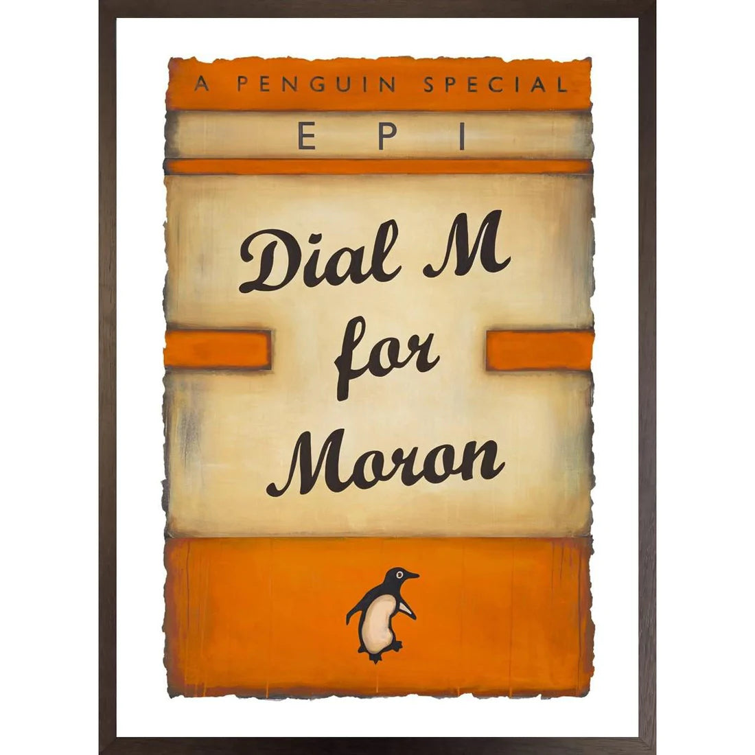 Dial M For Moron (Orange) - Smolensky Gallery