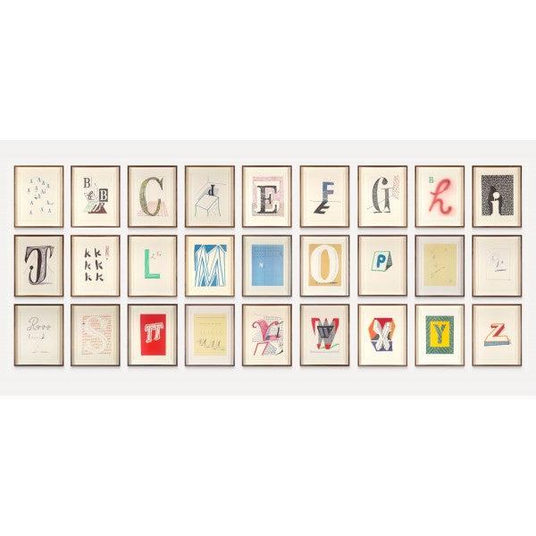 David Hockney: An alphabet - a typographical triumph