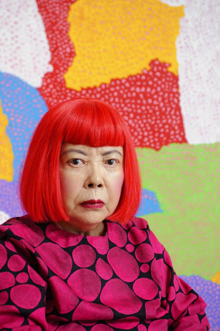 Artist Yayoi Kusama from Smolensky Gallery 