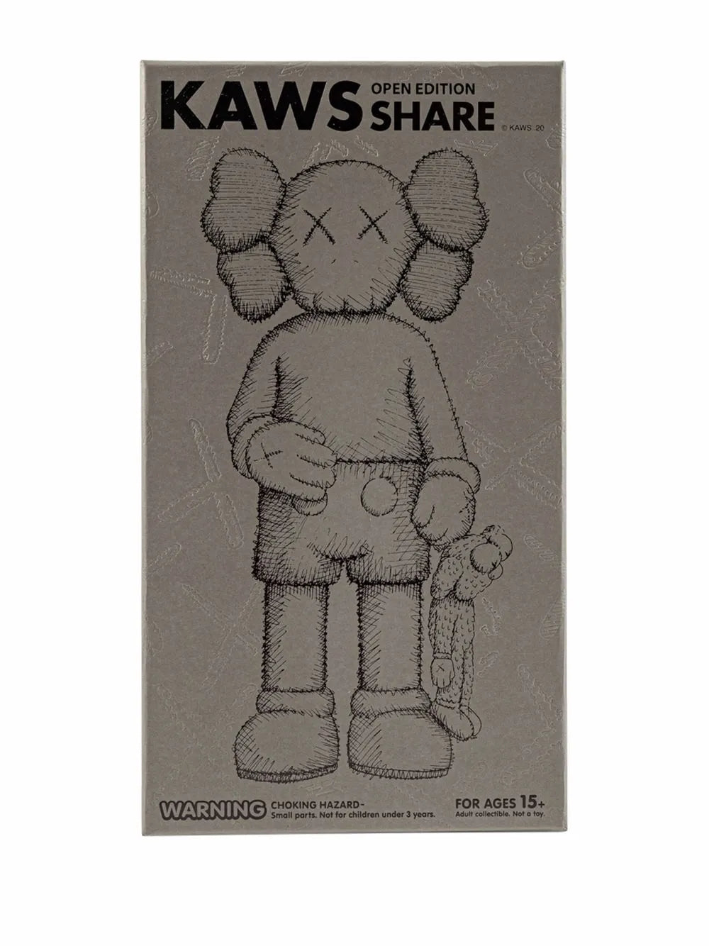KAWS, Share Companion (Brown), 2020