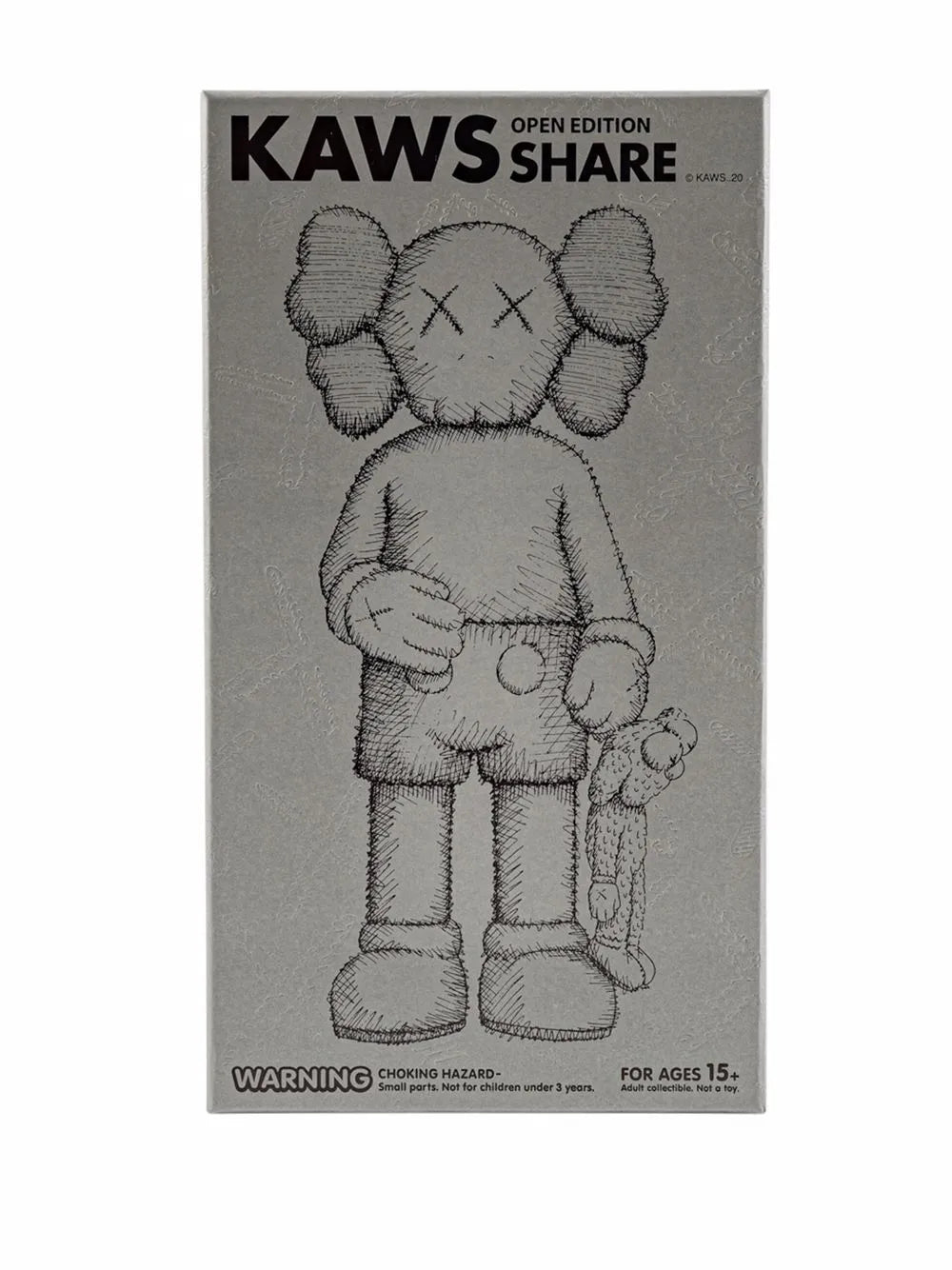 KAWS, Share Companion (Grey/Pink), 2020