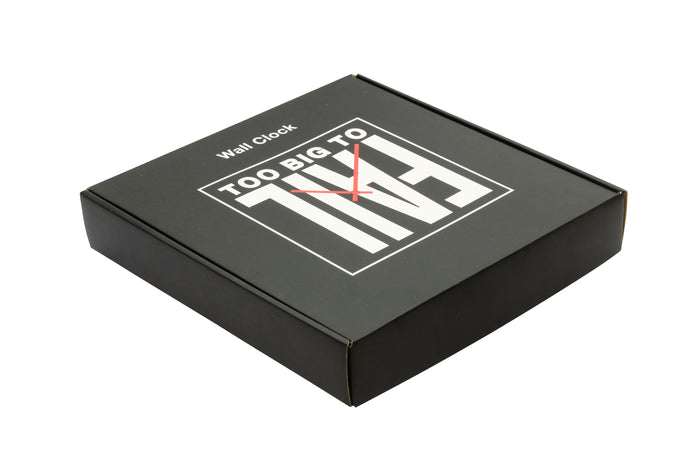 Barbara Kruger, Untitled (Too Big To Fail Wall Clock), 2012