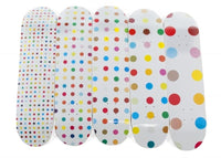 Damien Hirst, Spot Supreme Skateboard Deck (Set of 5), 2009
