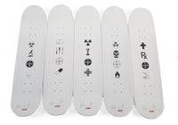 Damien Hirst, Spot Supreme Skateboard Deck (Set of 5), 2009