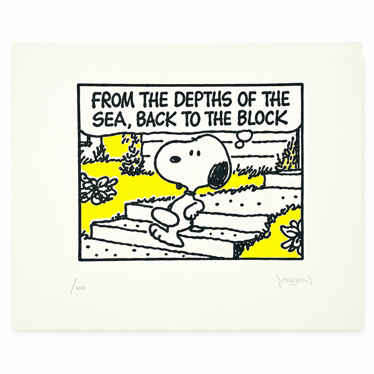 Mark Drew, From The Depths Of The Sea, 2026 (Artist Proof)